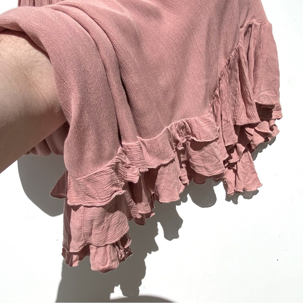 NWT FREE PEOPLE ONE Women’s Adella Maxi Dress Rose size small SOLD OUT size s - Picture 6 of 8